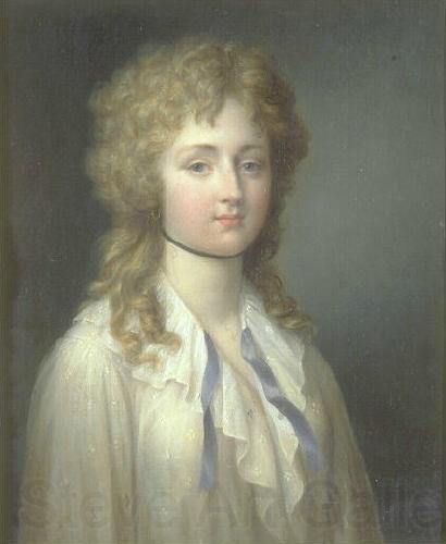 Jean-Pierre Franque Portrait of Louise Adelaide de Bourbon Spain oil painting art